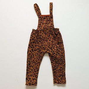 Freshly Picked Leopard Print Overalls 12 months